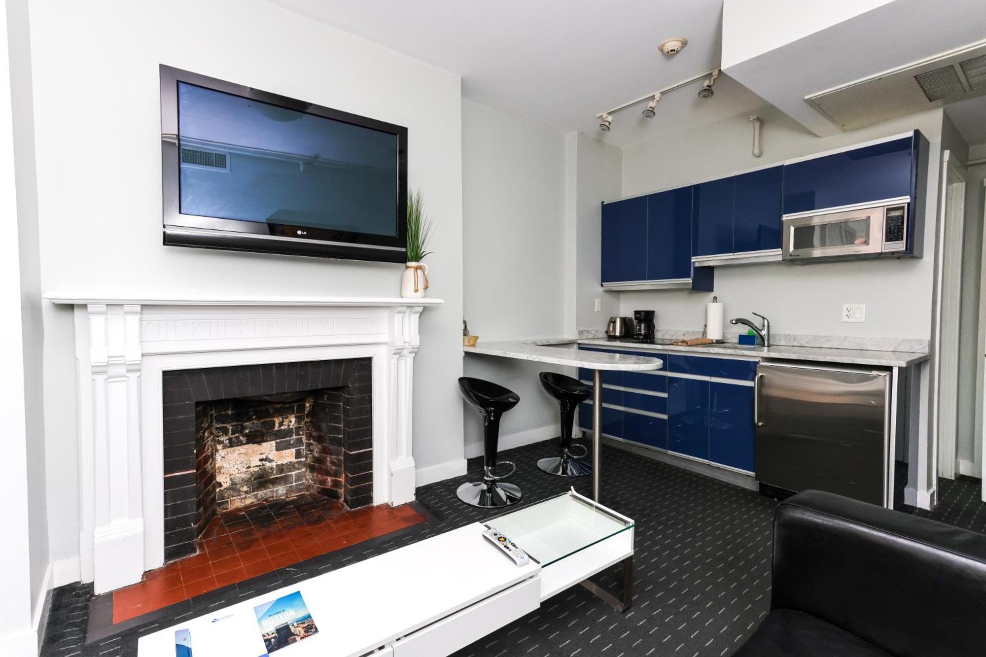 Furnished Newbury Street Studio, #6 Бостон Экстерьер фото